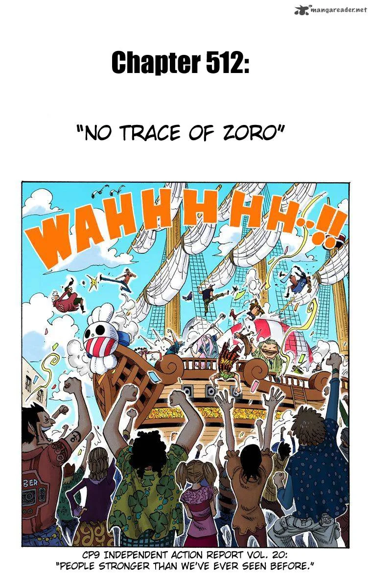 One Piece - Colored Chapter 512 page 2