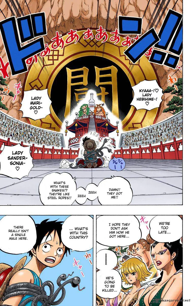 One Piece - Colored Chapter 518 page 8