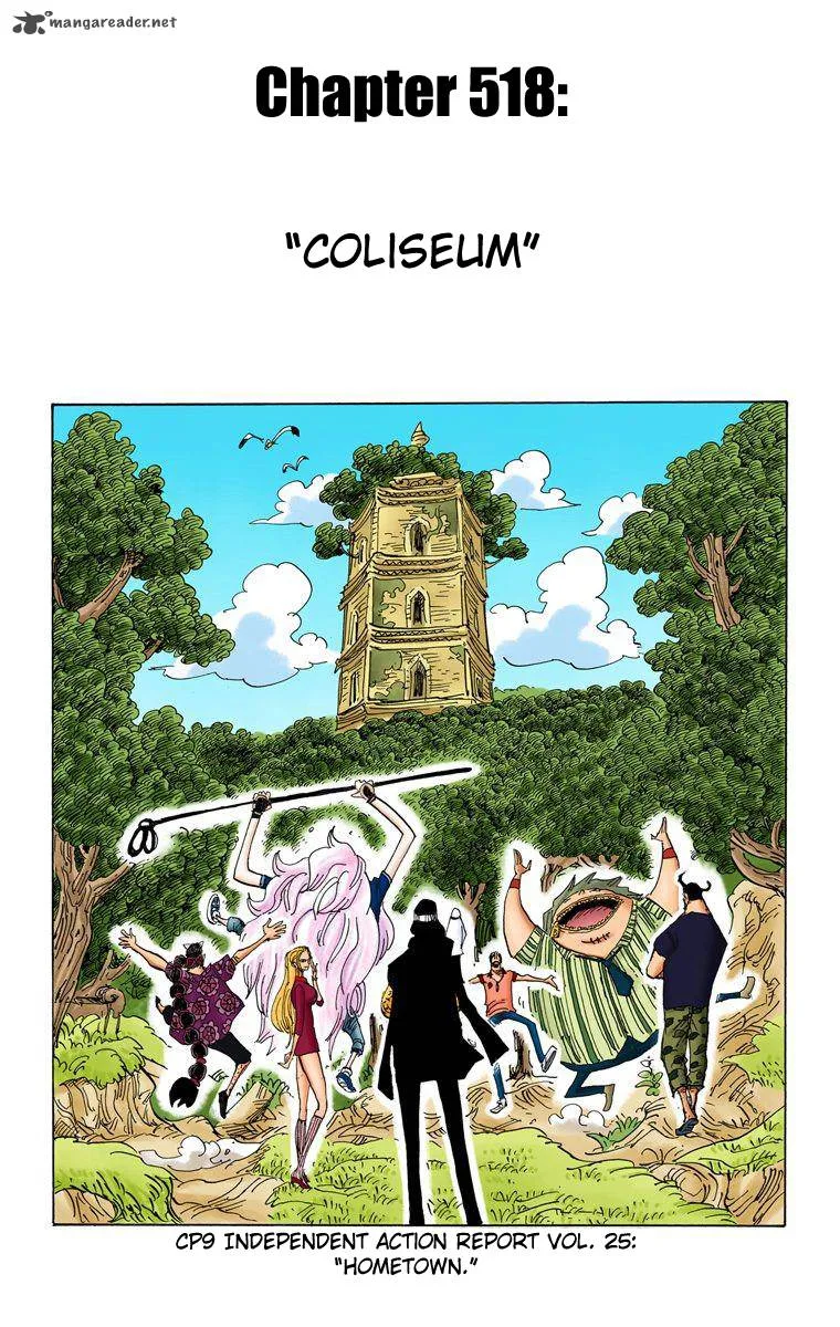 One Piece - Colored Chapter 518 page 2