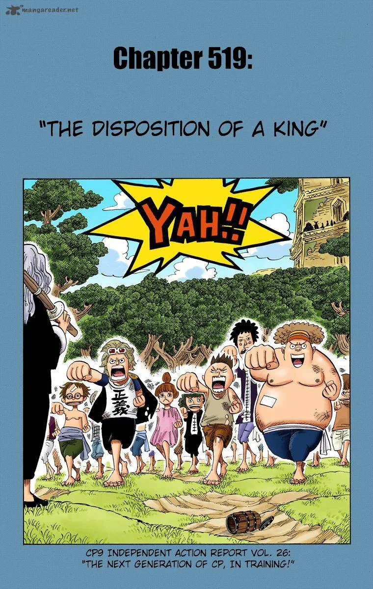 One Piece - Colored Chapter 519 page 2