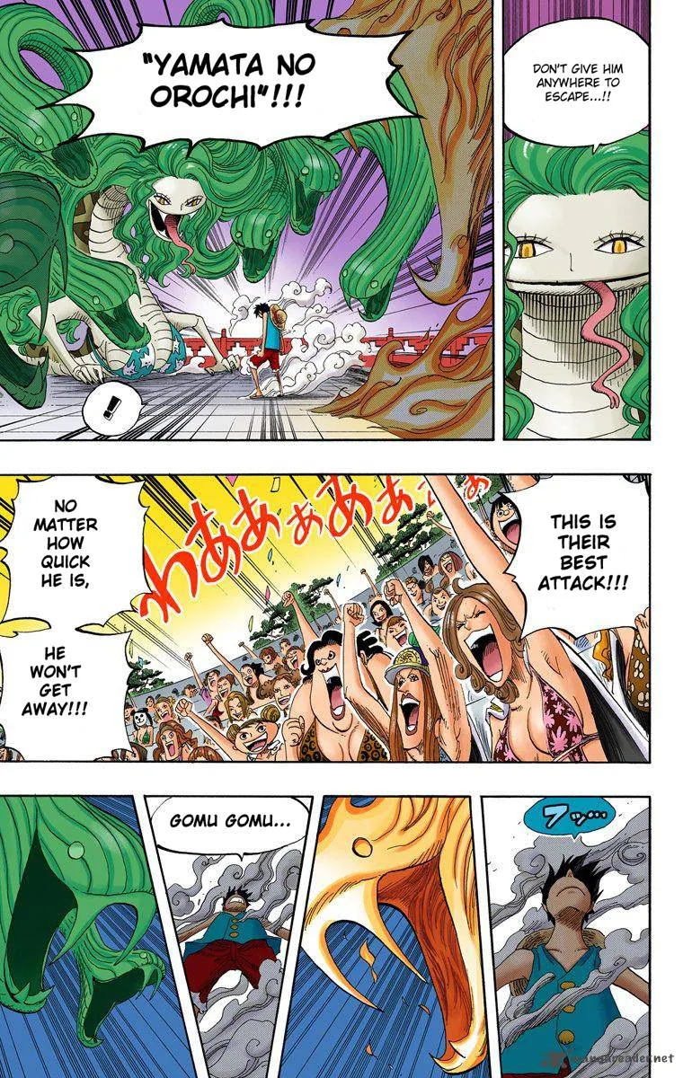 One Piece - Colored Chapter 520 page 11