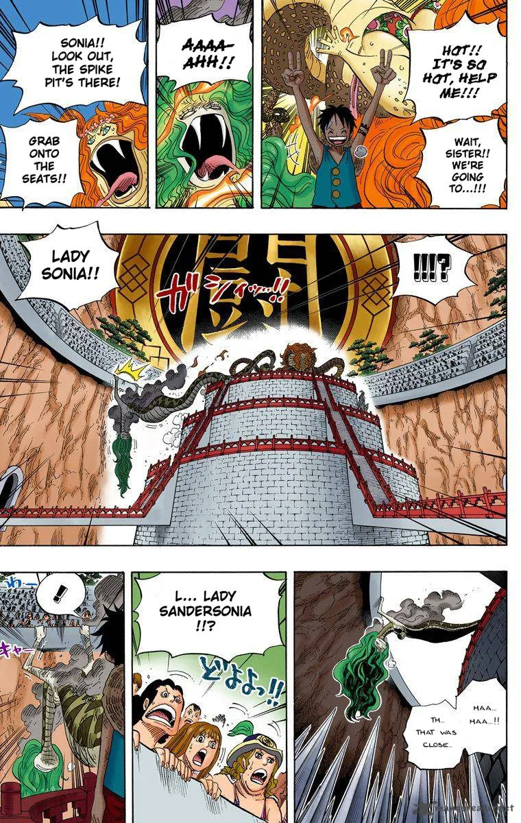 One Piece - Colored Chapter 520 page 14