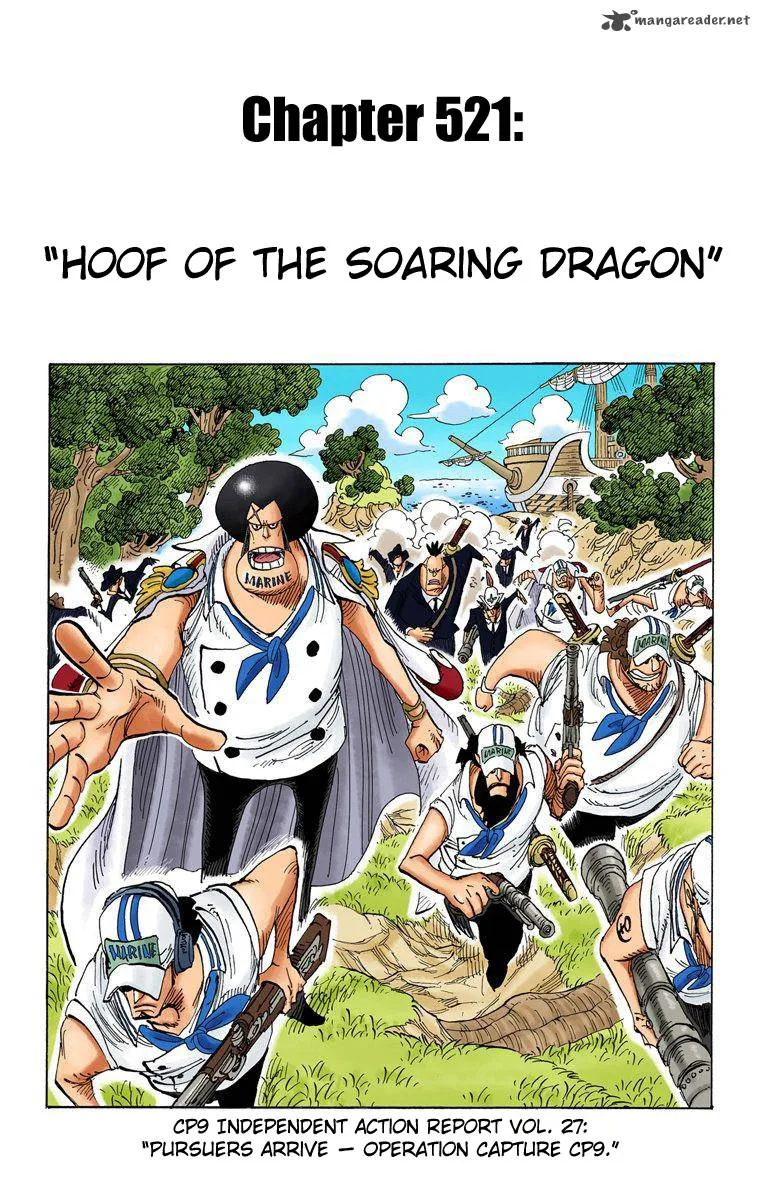 One Piece - Colored Chapter 521 page 4