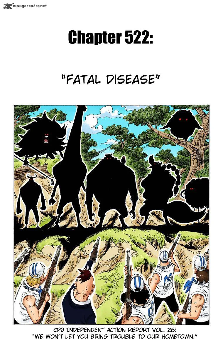 One Piece - Colored Chapter 522 page 2