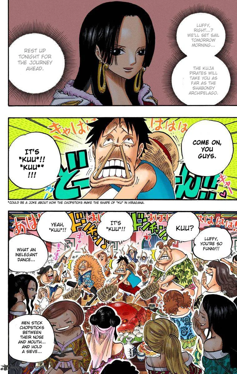 One Piece - Colored Chapter 522 page 3