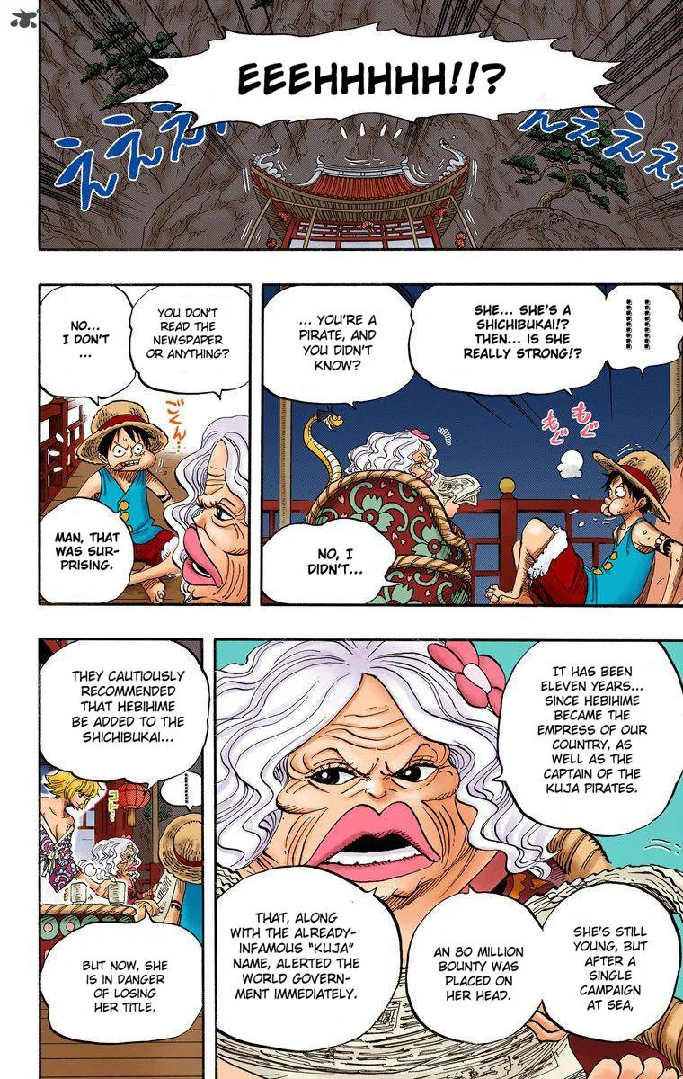 One Piece - Colored Chapter 522 page 7