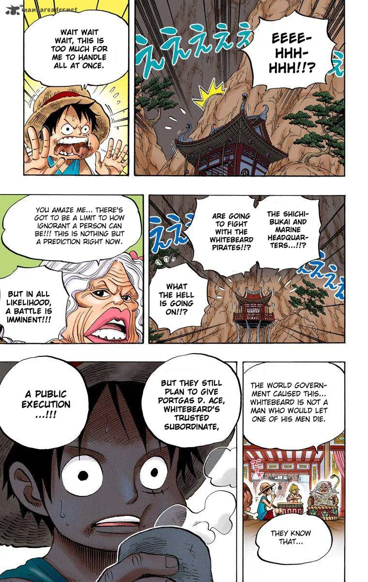 One Piece - Colored Chapter 522 page 8