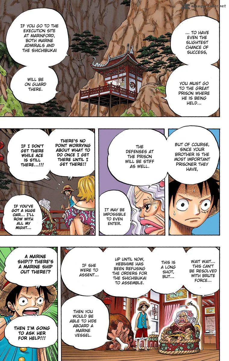 One Piece - Colored Chapter 522 page 14