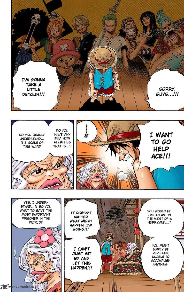 One Piece - Colored Chapter 522 page 13