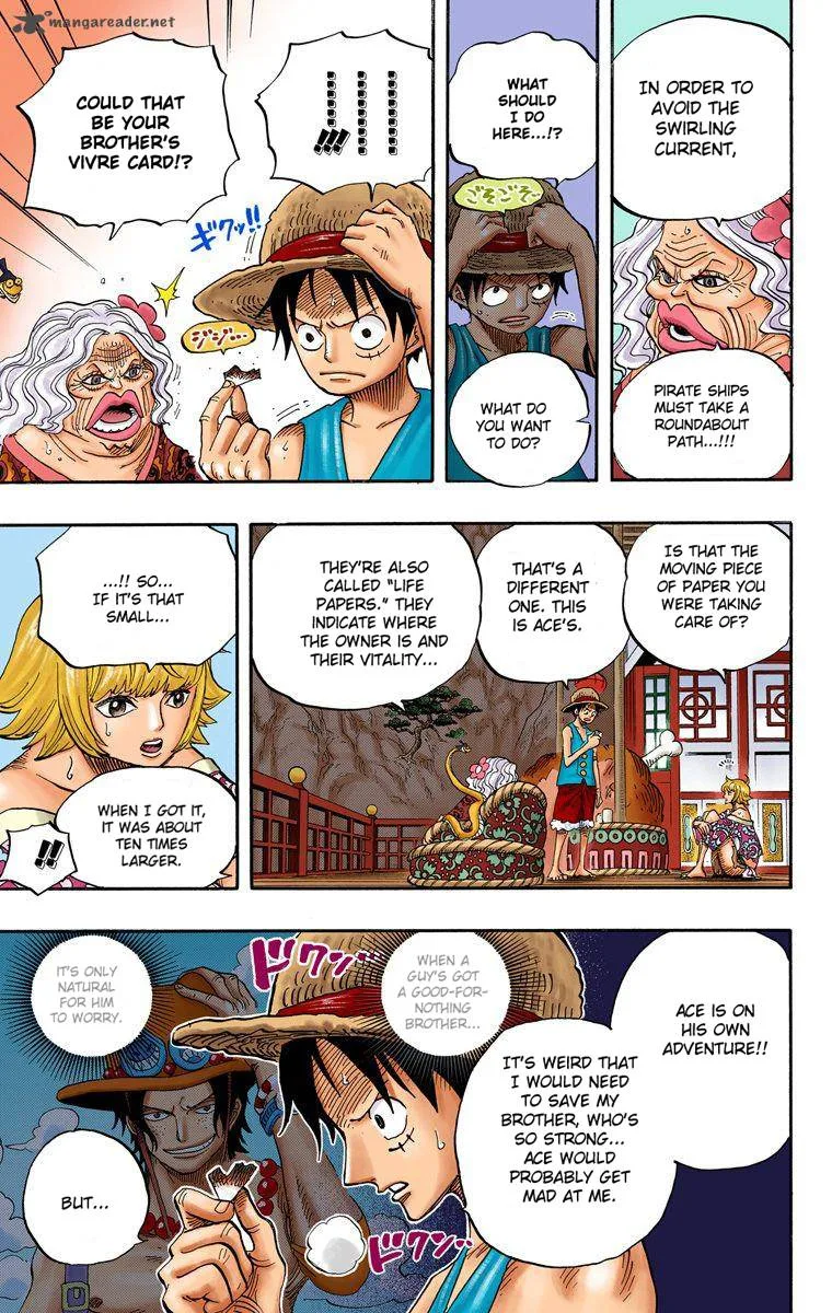One Piece - Colored Chapter 522 page 12