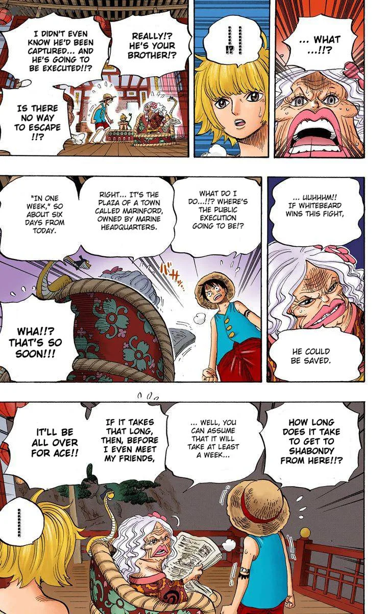 One Piece - Colored Chapter 522 page 10