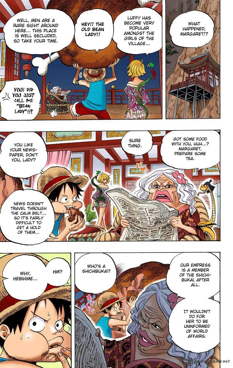 One Piece - Colored Chapter 522 page 6