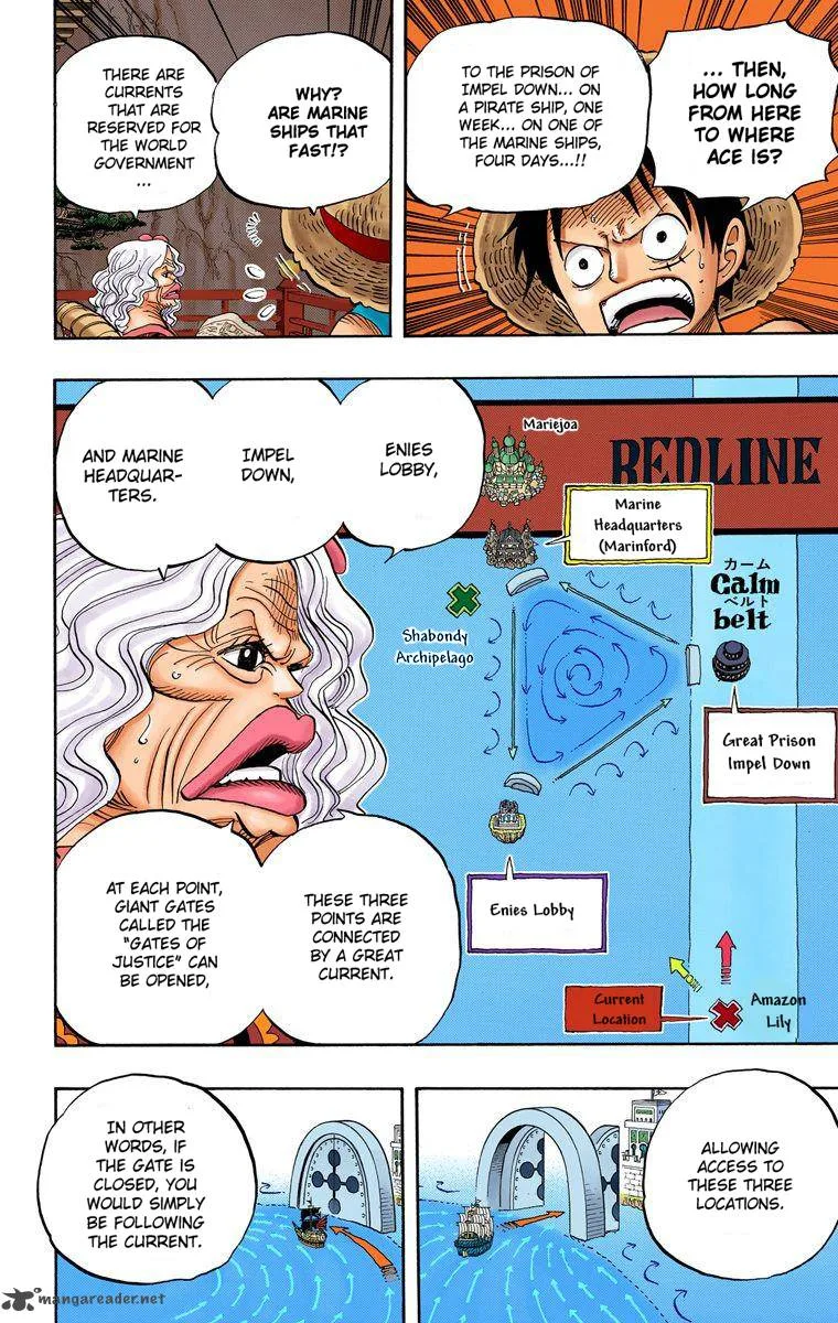 One Piece - Colored Chapter 522 page 11