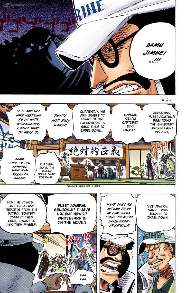 One Piece - Colored Chapter 523 page 13