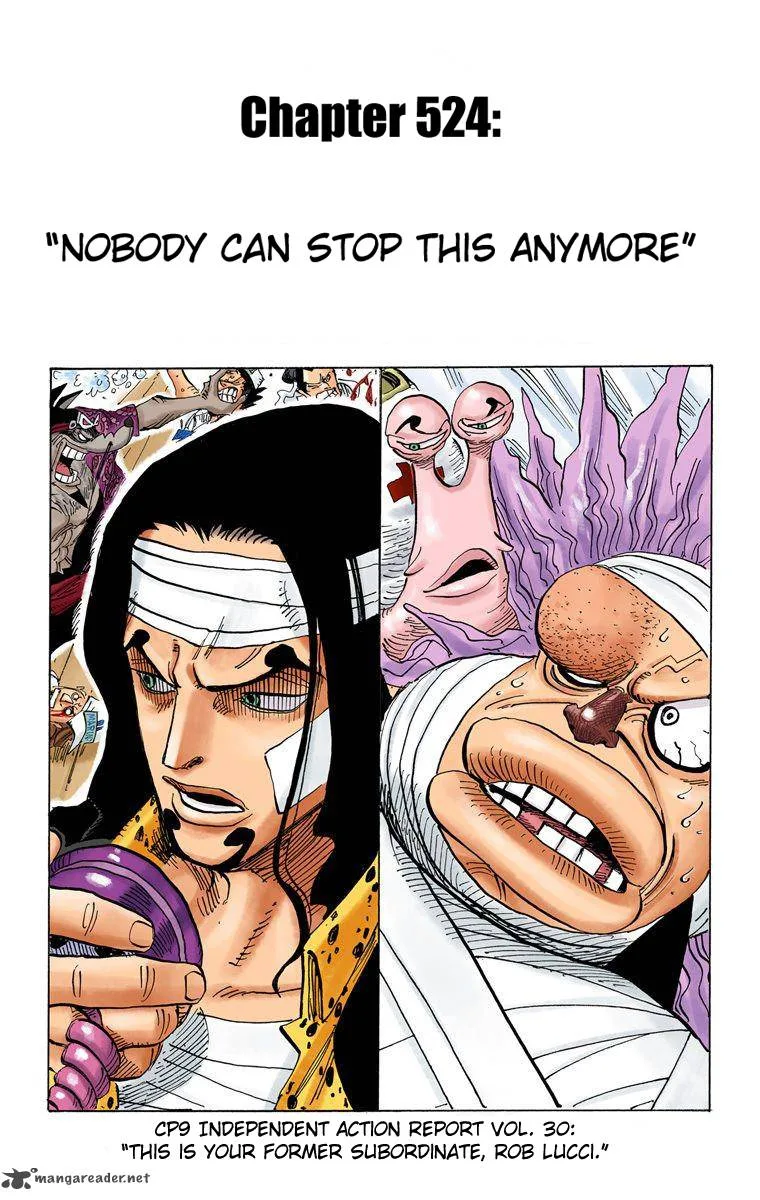 One Piece - Colored Chapter 524 page 2