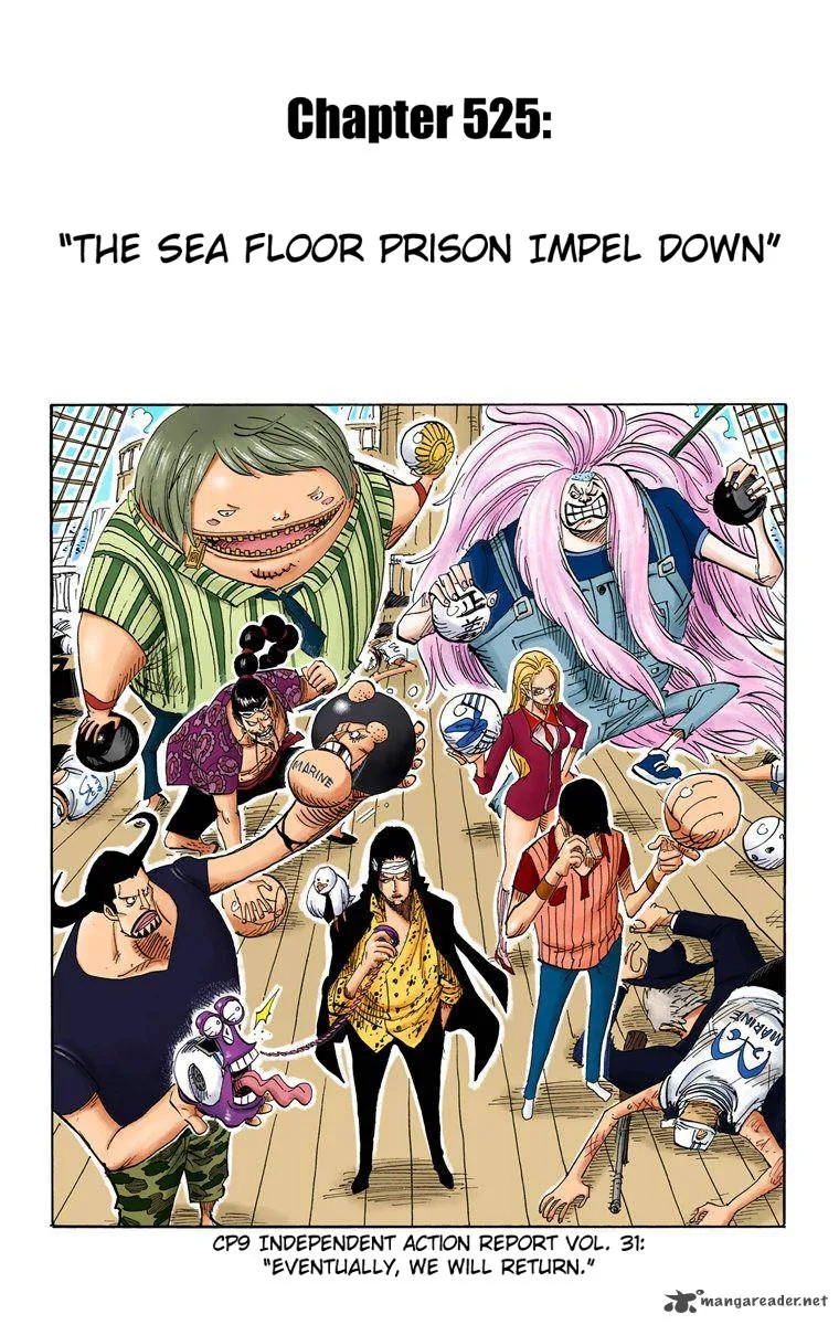 One Piece - Colored Chapter 525 page 2