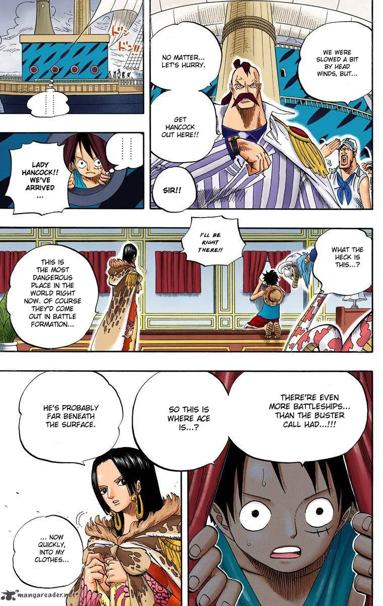 One Piece - Colored Chapter 525 page 12