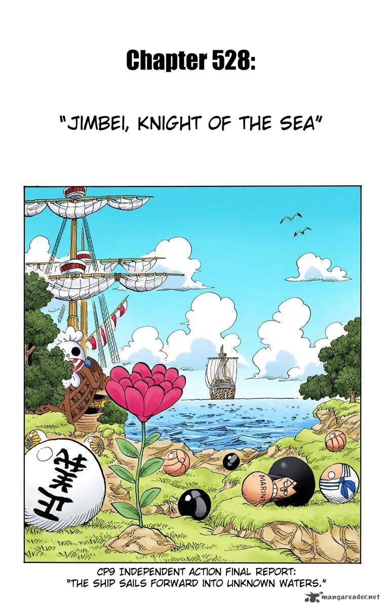 One Piece - Colored Chapter 528 page 2