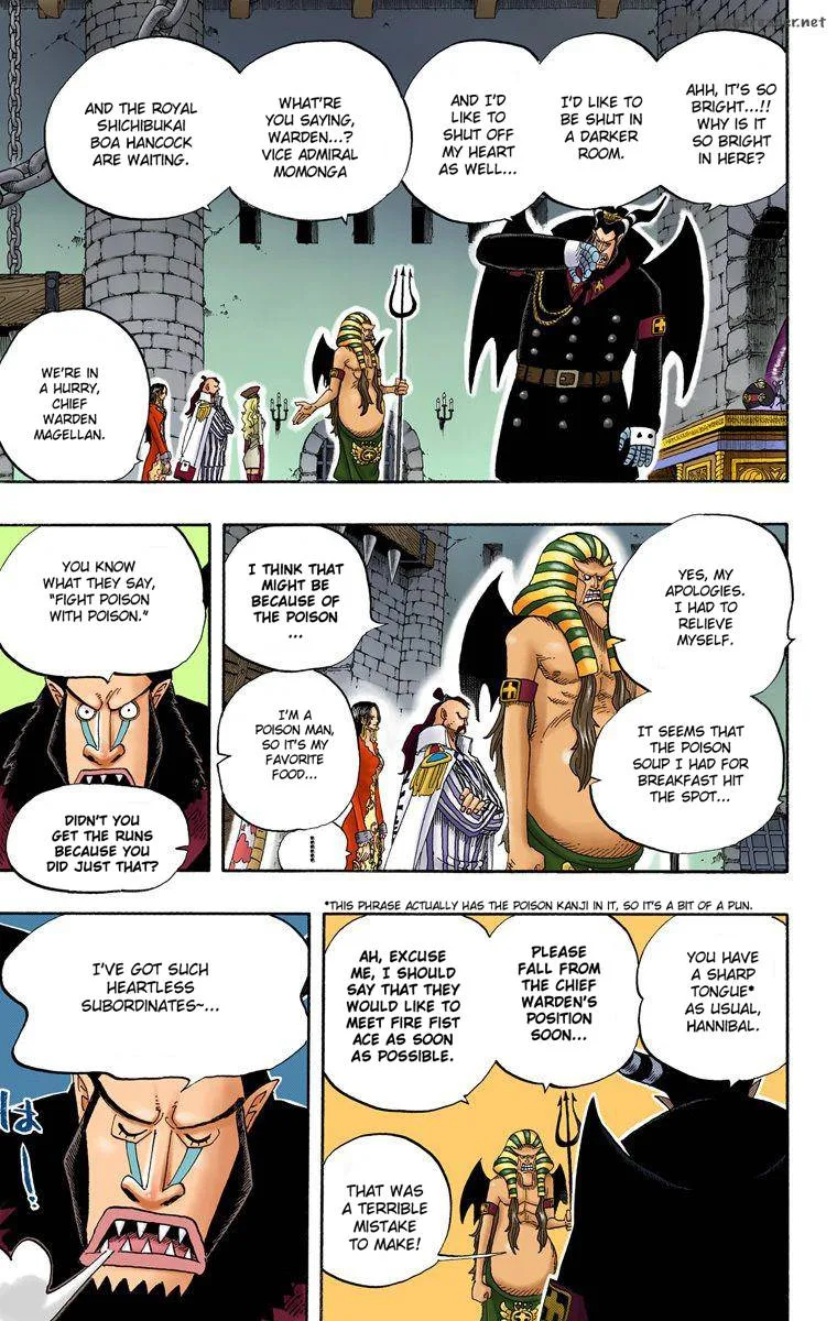 One Piece - Colored Chapter 528 page 8