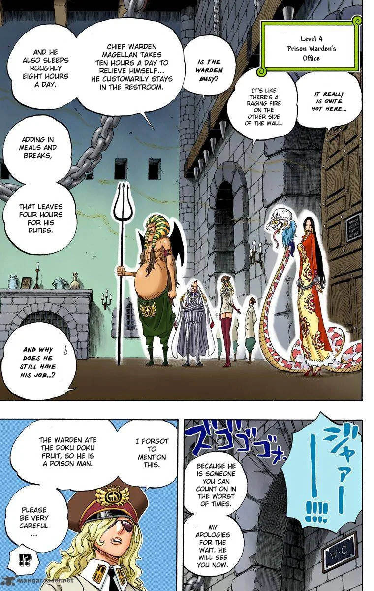 One Piece - Colored Chapter 528 page 6