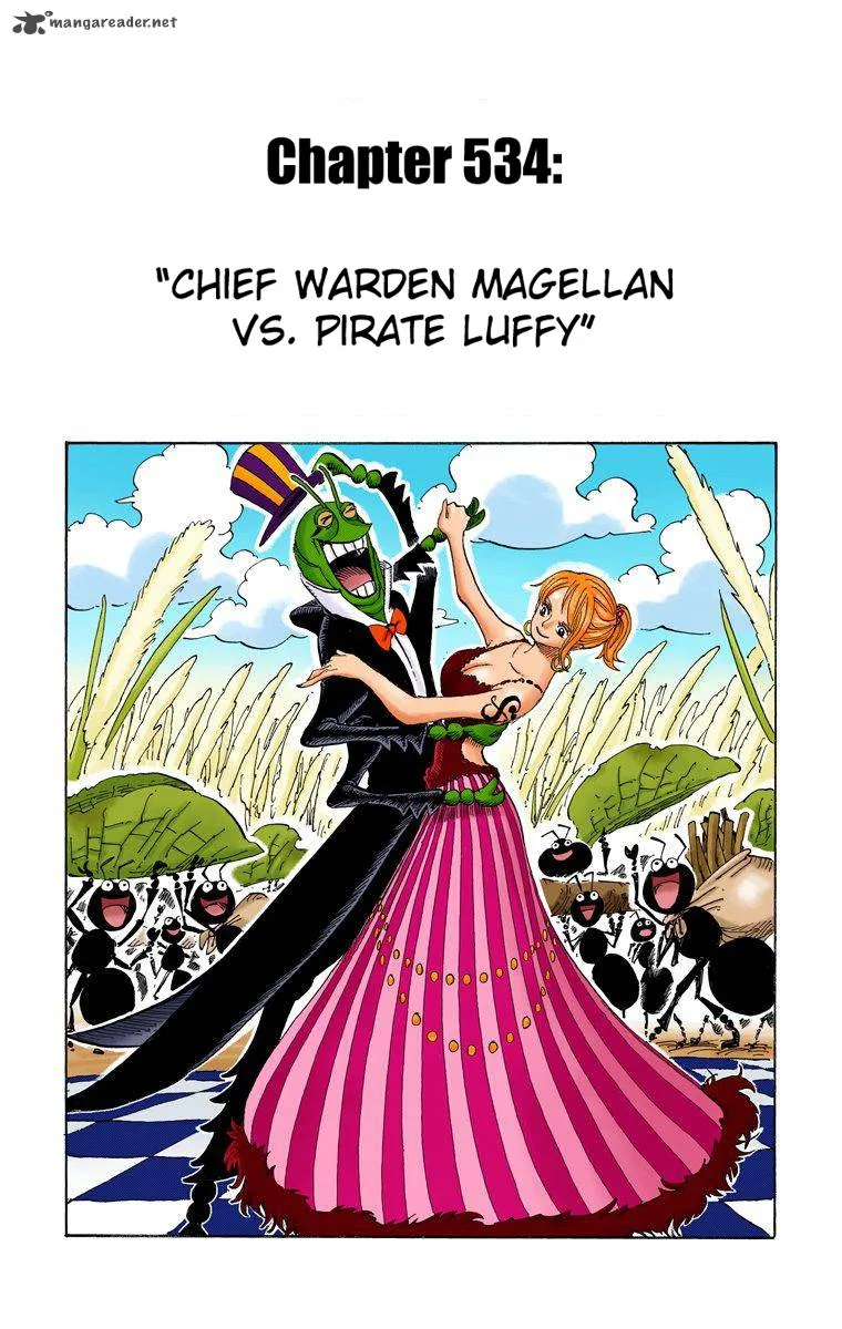 One Piece - Colored Chapter 534 page 2