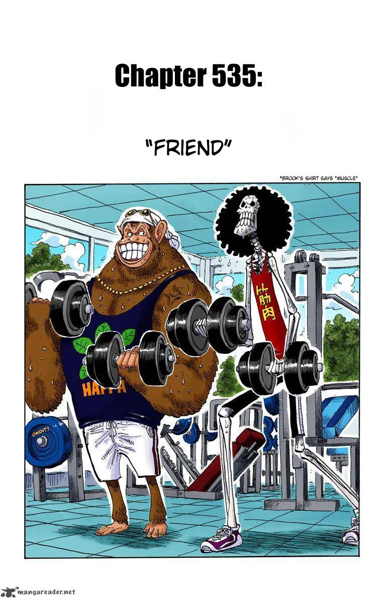 One Piece - Colored Chapter 535 page 2