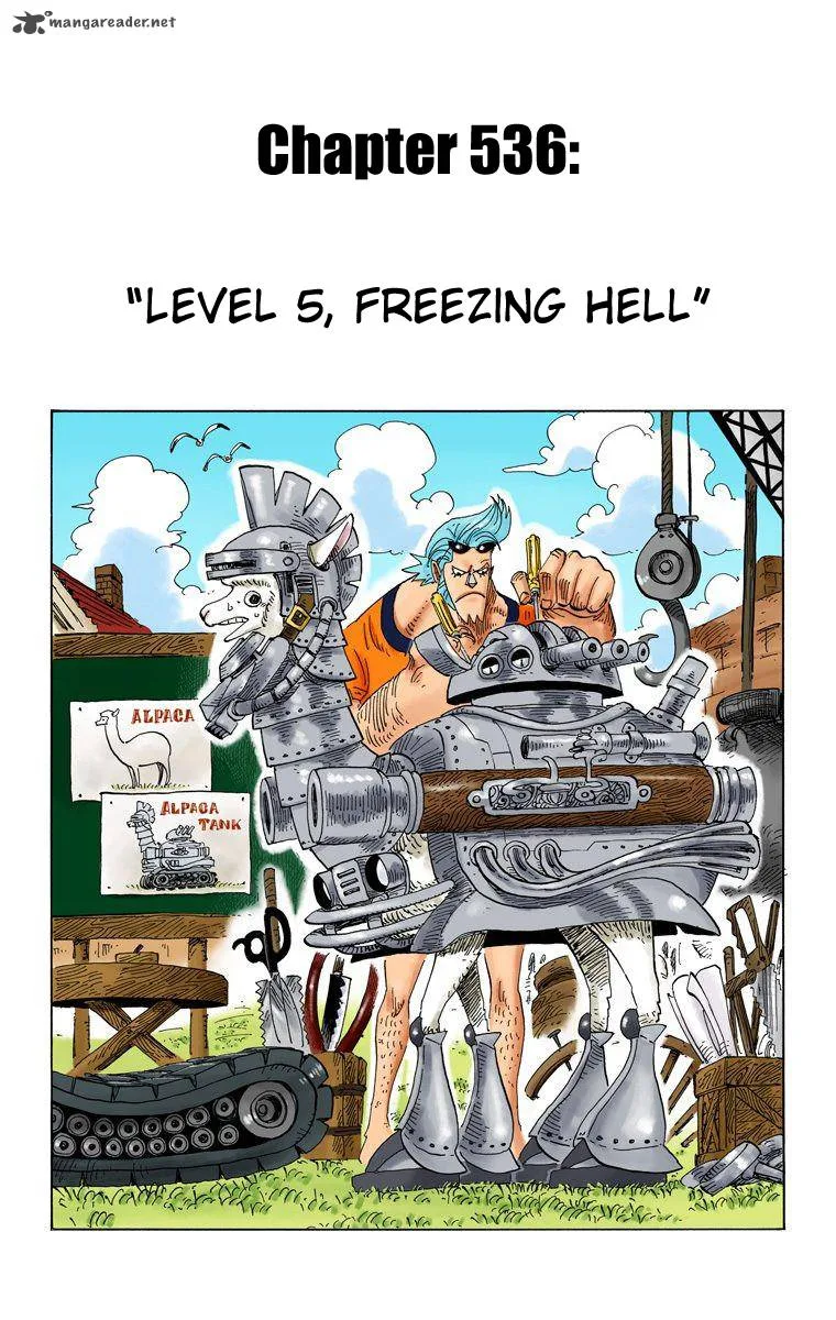 One Piece - Colored Chapter 536 page 2