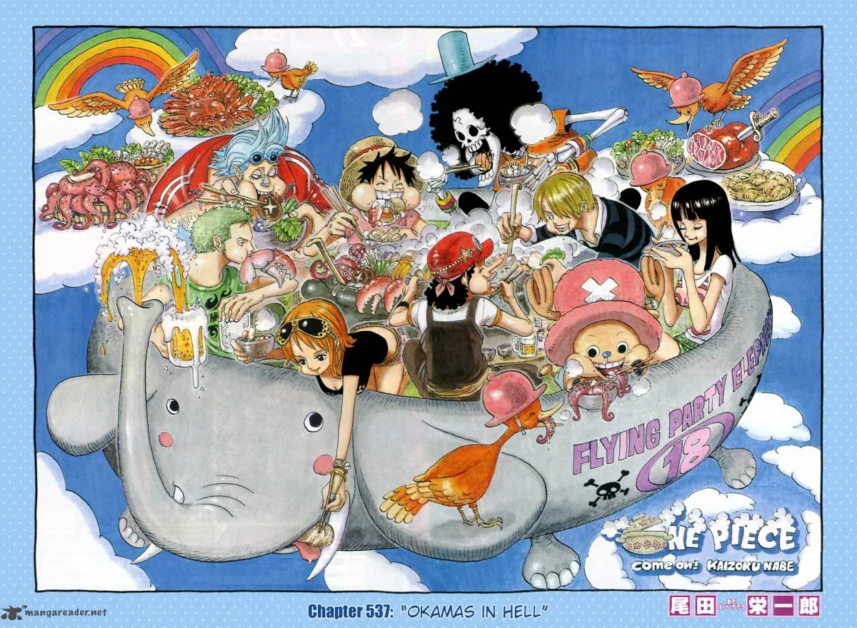 One Piece - Colored Chapter 537 page 2