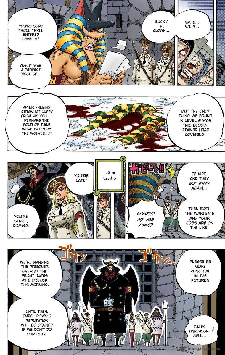 One Piece - Colored Chapter 539 page 14