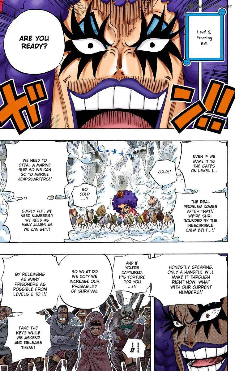 One Piece - Colored Chapter 541 page 6