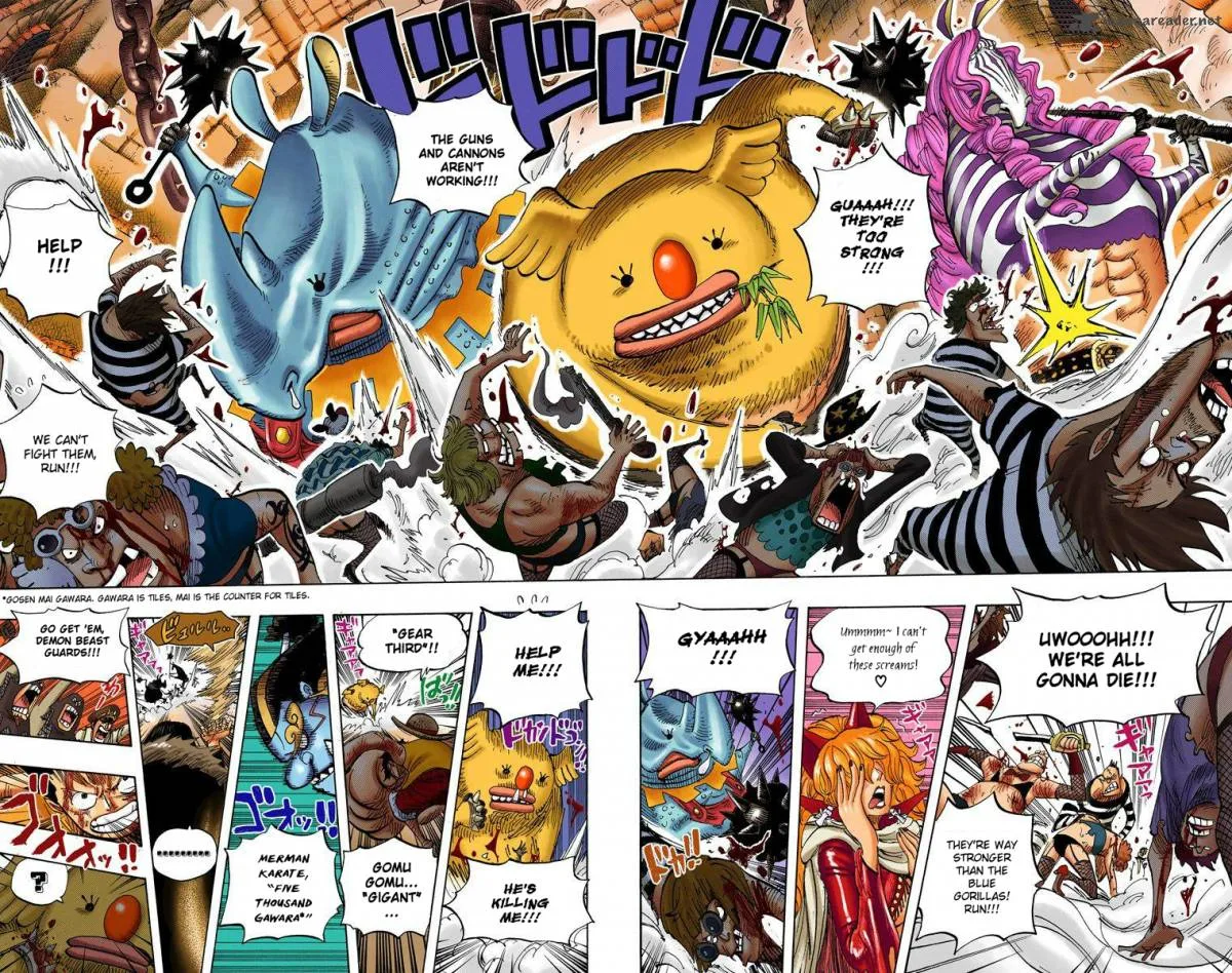 One Piece - Colored Chapter 542 page 17