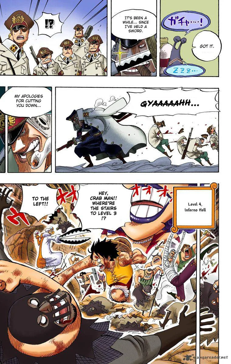 One Piece - Colored Chapter 542 page 12