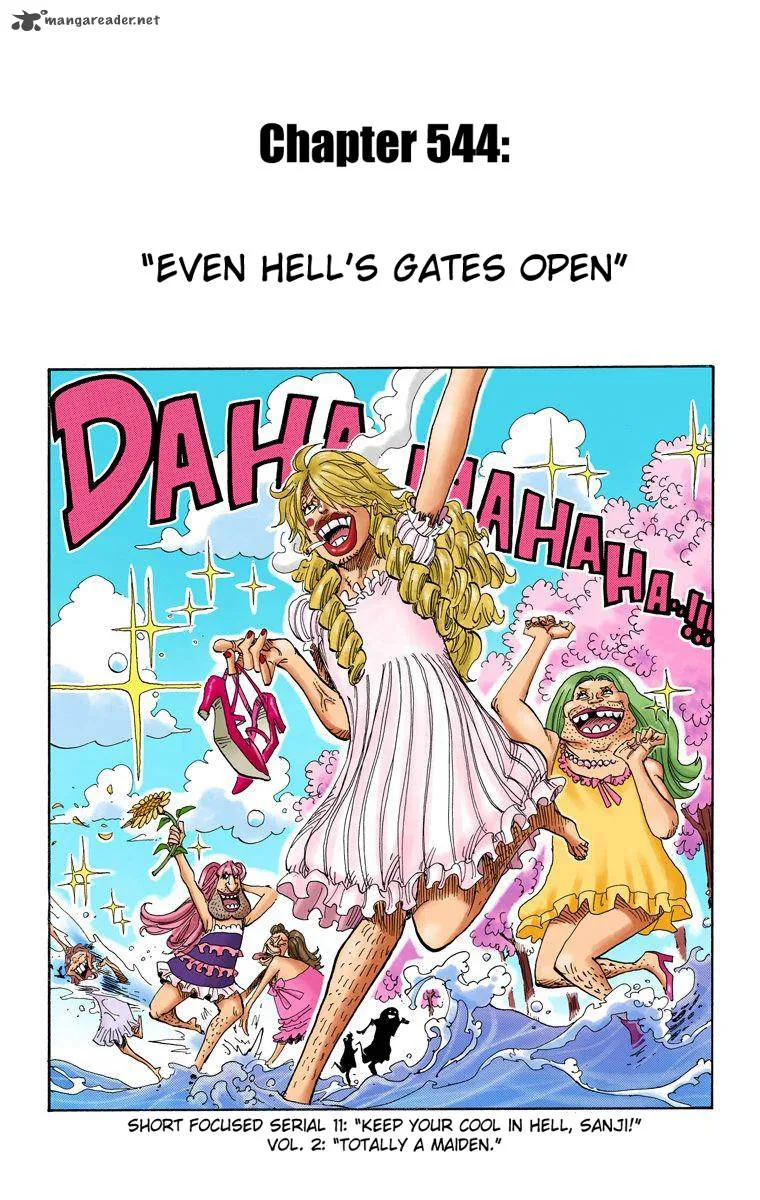 One Piece - Colored Chapter 544 page 2