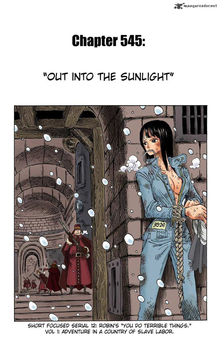 One Piece - Colored Chapter 545 page 2