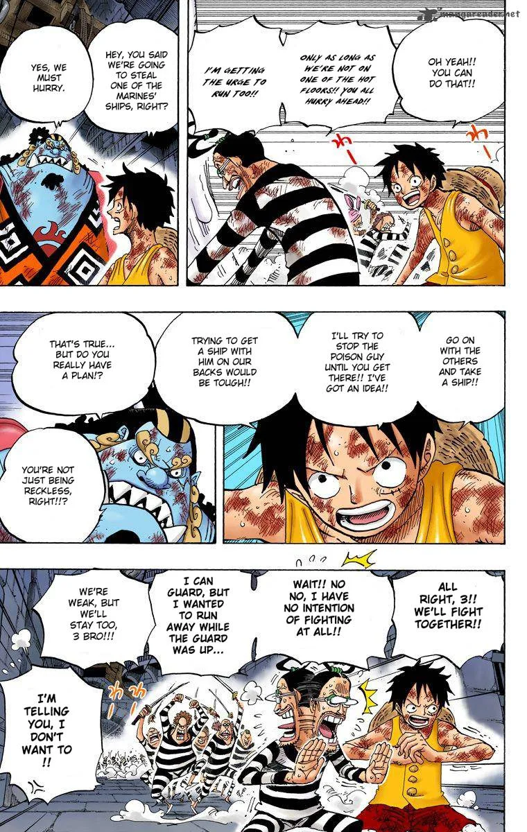 One Piece - Colored Chapter 546 page 4