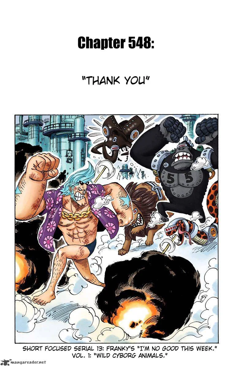 One Piece - Colored Chapter 548 page 2