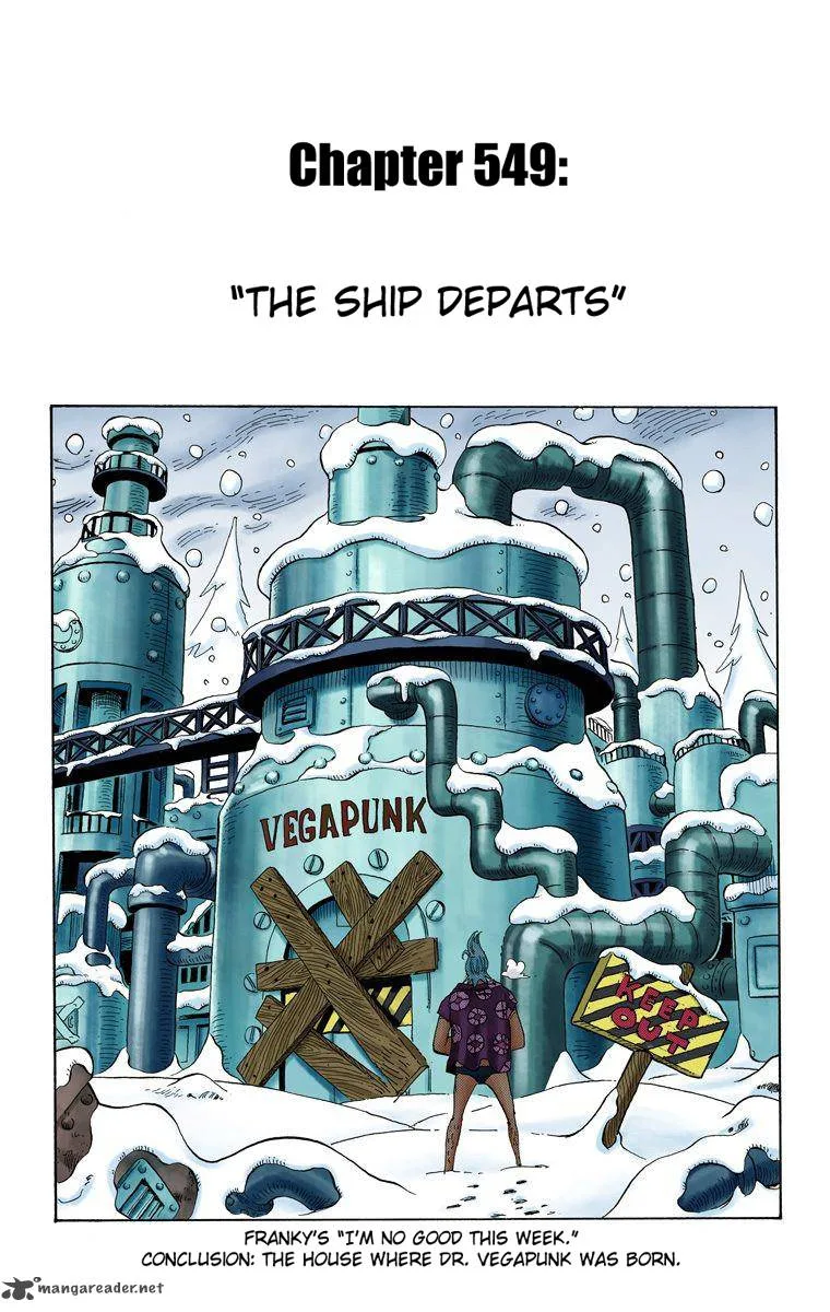 One Piece - Colored Chapter 549 page 2