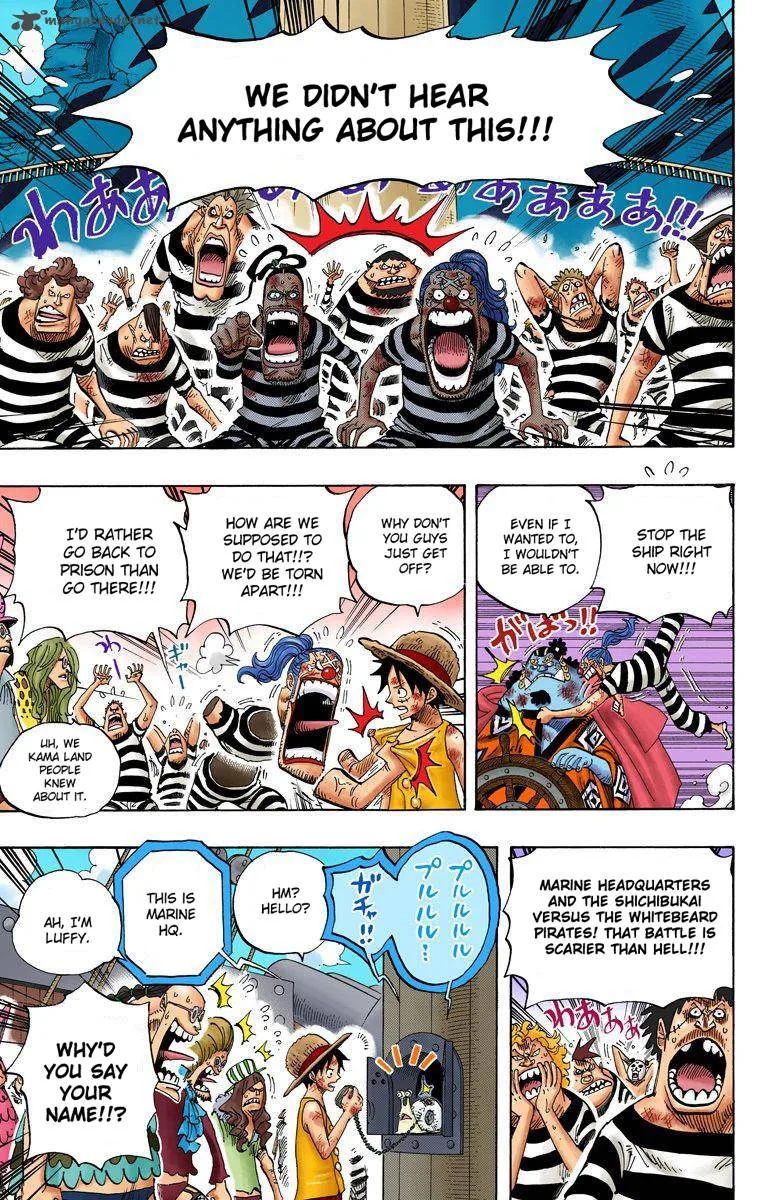 One Piece - Colored Chapter 549 page 10
