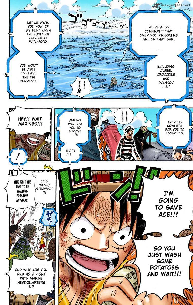 One Piece - Colored Chapter 549 page 13