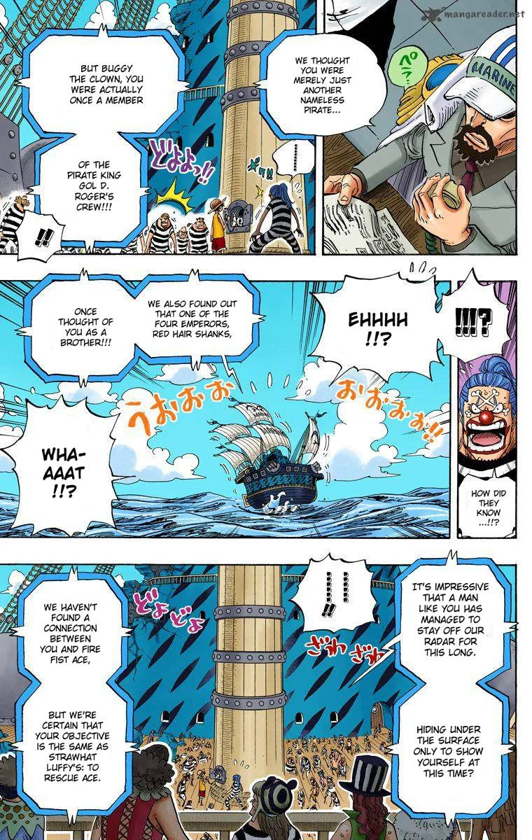 One Piece - Colored Chapter 549 page 12