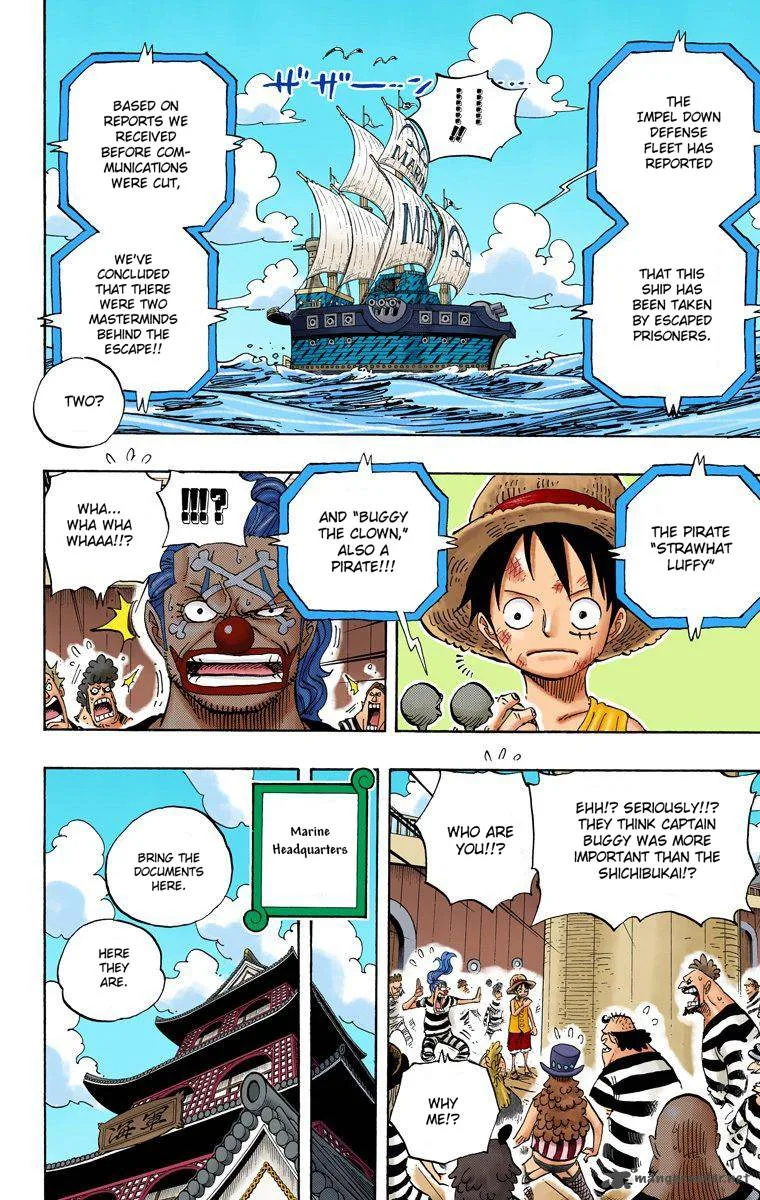 One Piece - Colored Chapter 549 page 11