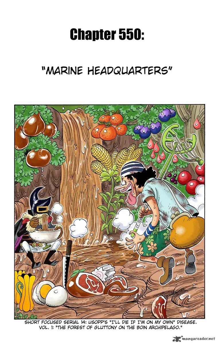 One Piece - Colored Chapter 550 page 2