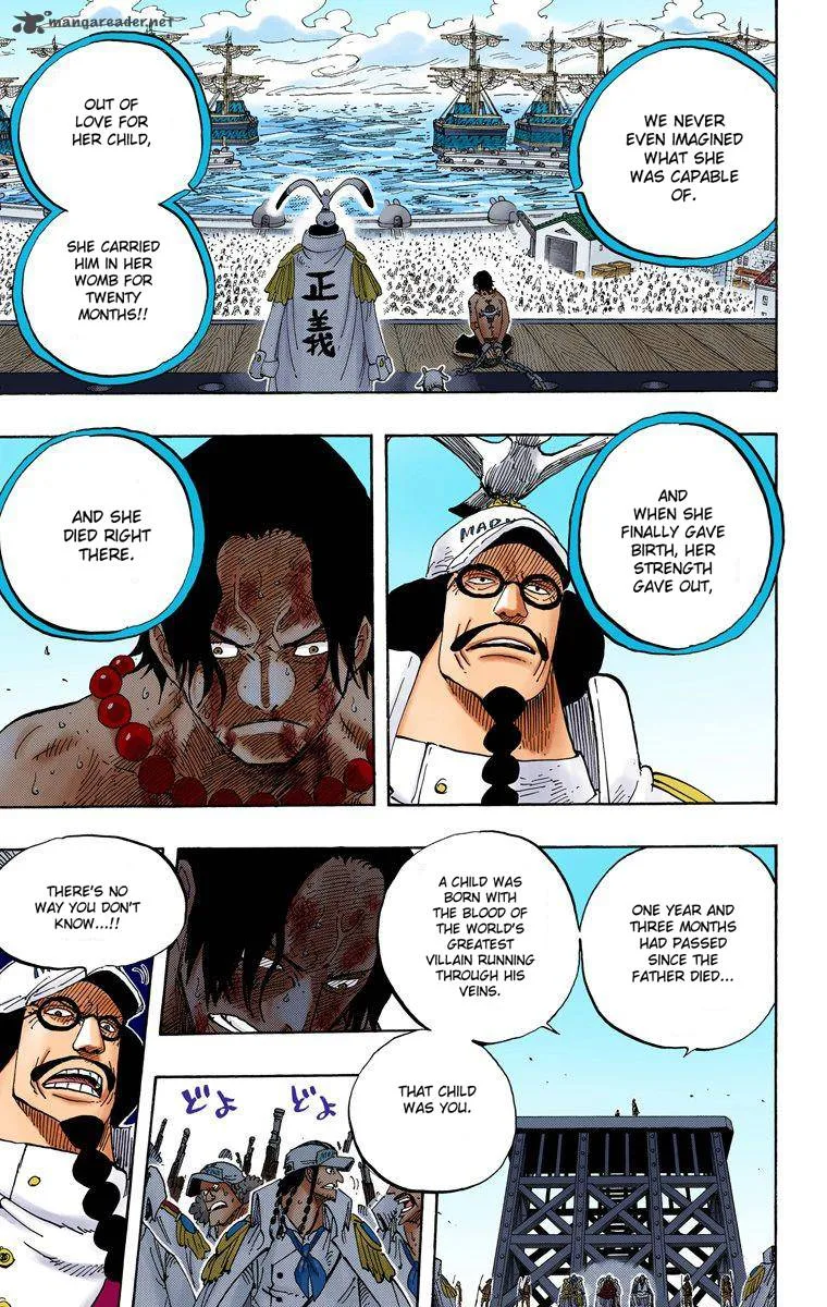 One Piece - Colored Chapter 550 page 15