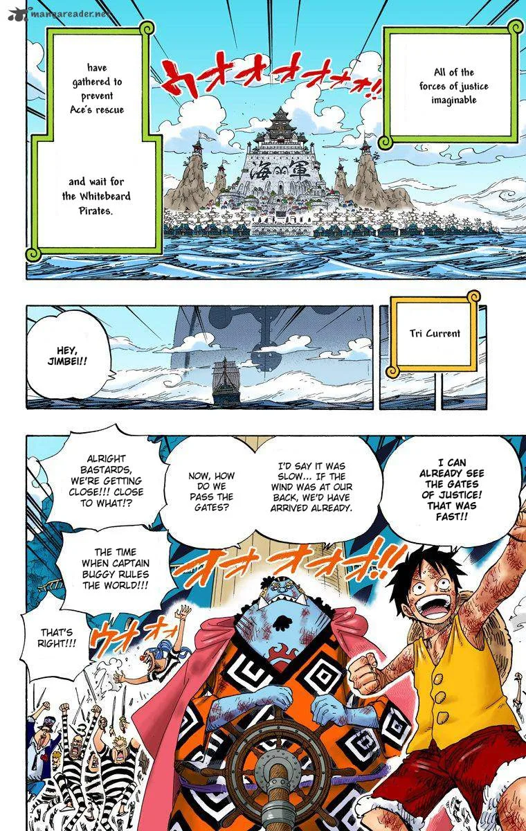One Piece - Colored Chapter 550 page 10
