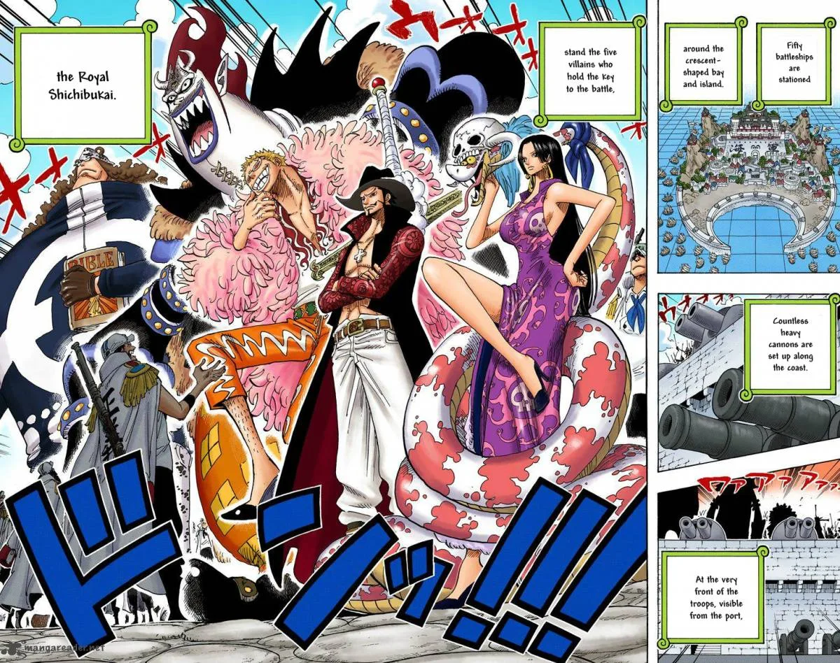 One Piece - Colored Chapter 550 page 8