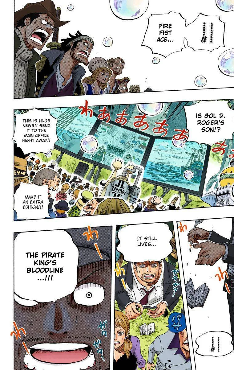 One Piece - Colored Chapter 551 page 3