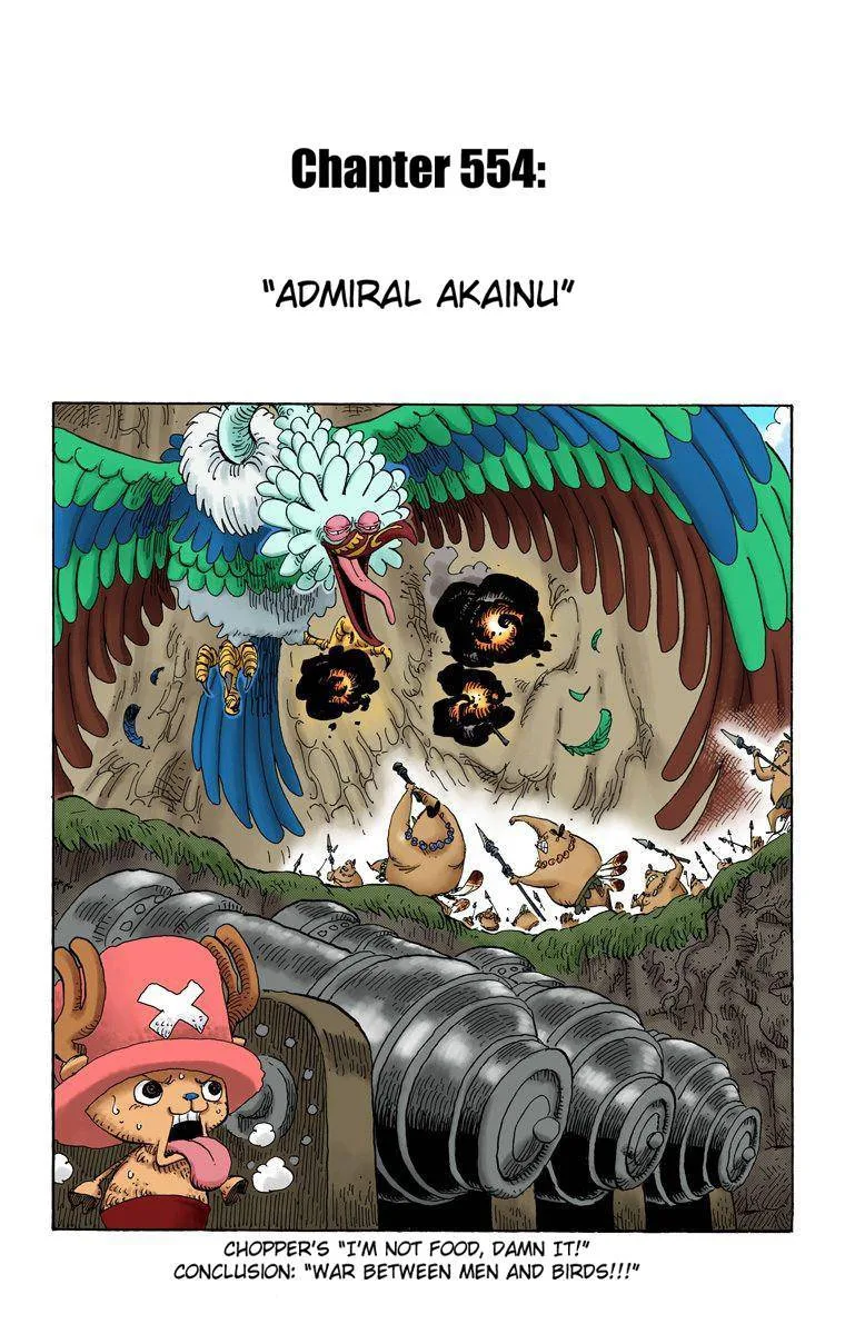 One Piece - Colored Chapter 554 page 2