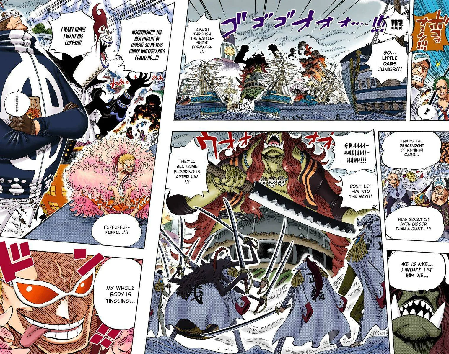 One Piece - Colored Chapter 554 page 9