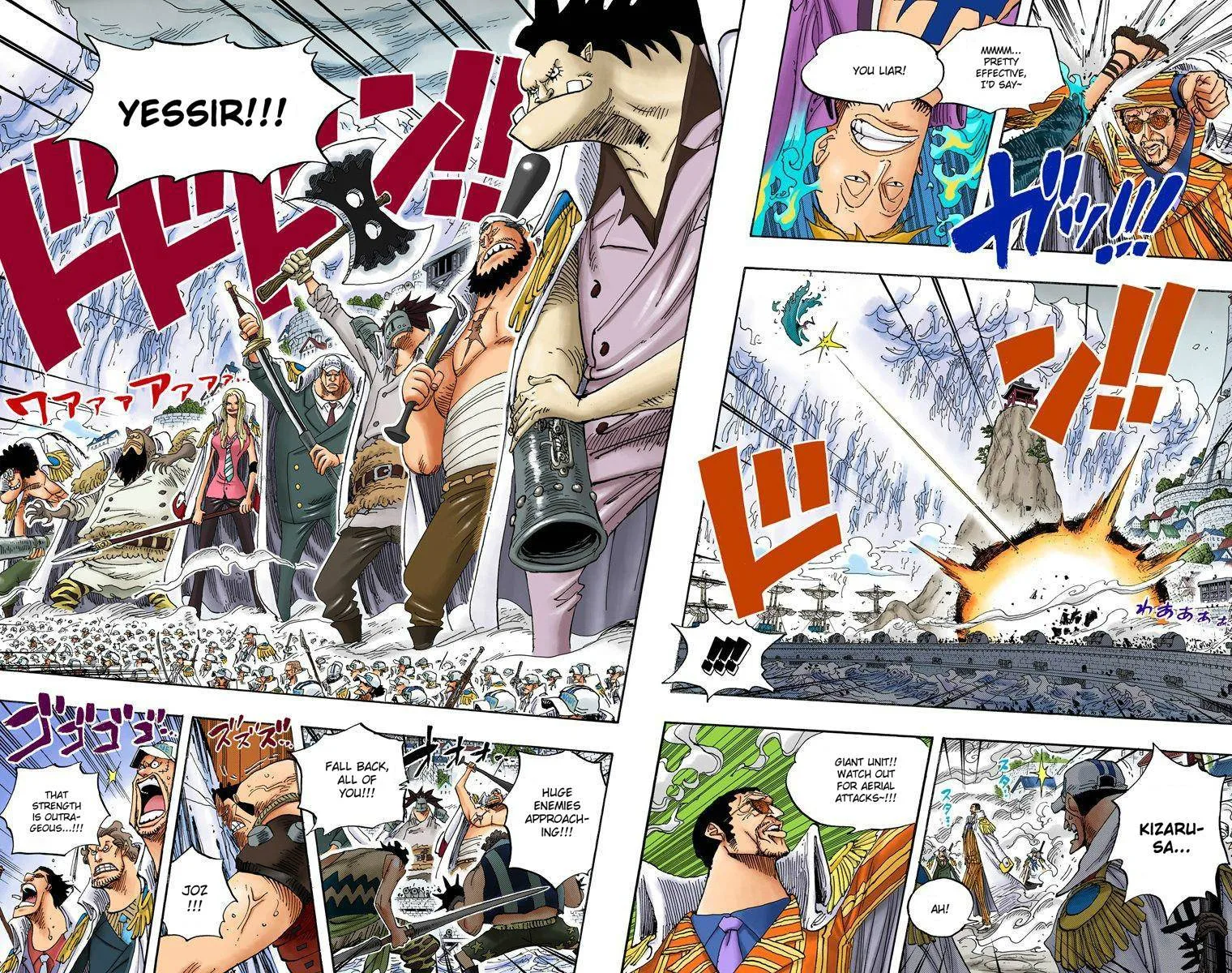 One Piece - Colored Chapter 554 page 4