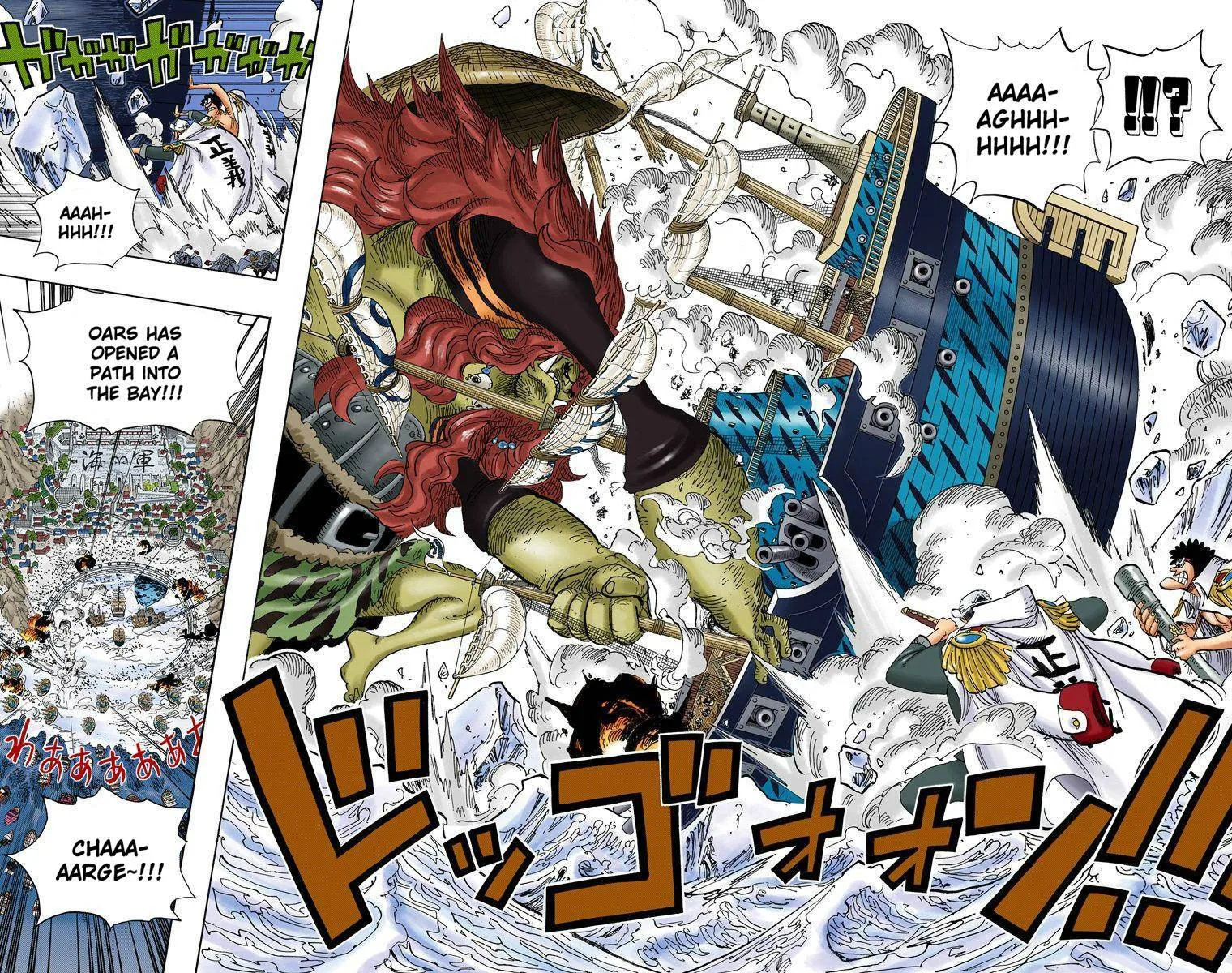 One Piece - Colored Chapter 555 page 4
